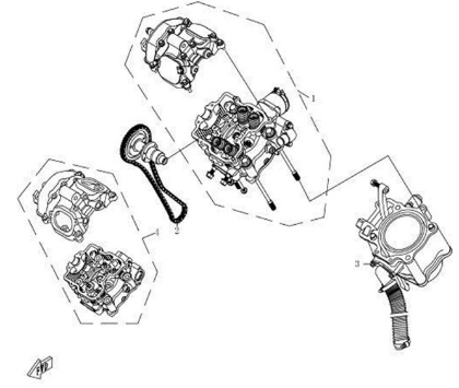 Bilde for kategori CYLINDER HEAD & CYLINDER