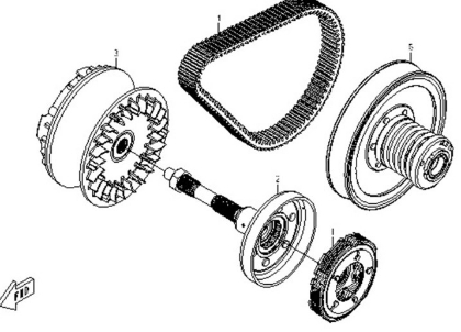 Bilde for kategori CLUTCH & CVT