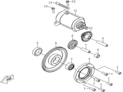 Bilde for kategori STARTING MOTOR