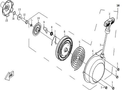 Bilde for kategori RECOIL STARTER