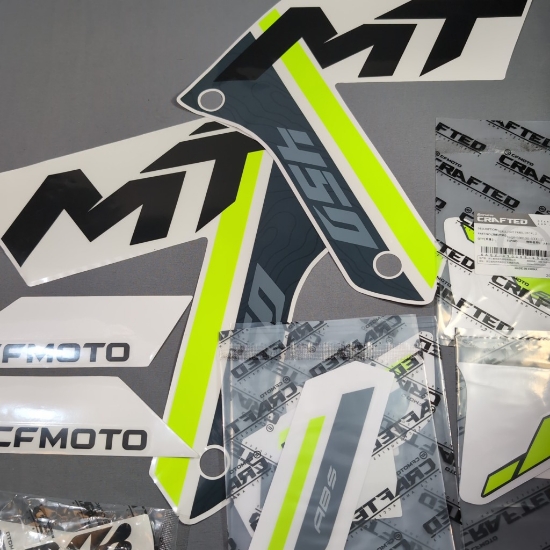 Bild på Dekalsats CFMOTO 450MT Grey