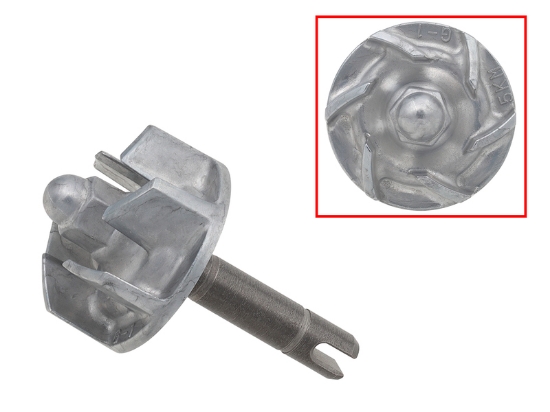 Picture of Vattenpumpsaxel med impeller