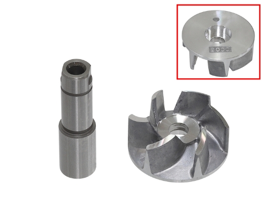 Picture of Vattenpumpsaxel med impeller