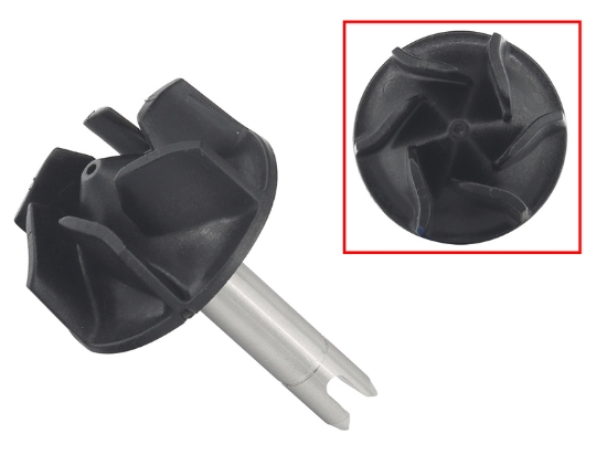 Bild på Vattenpumpsaxel med impeller