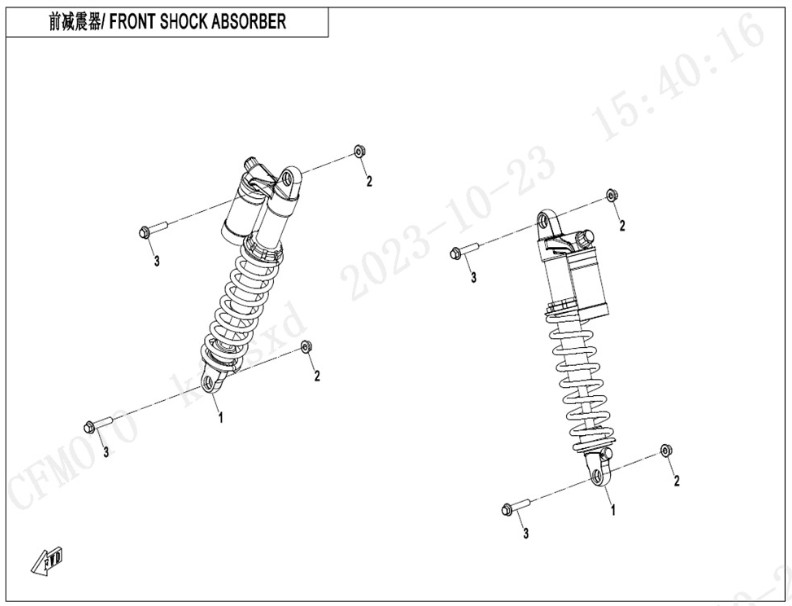 Bild för kategori Främre stötdämpare (gas)