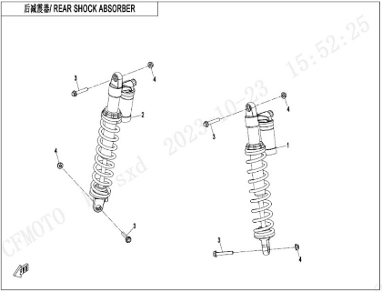Bild för kategori Stötdämpare bak (gas)