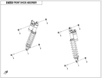 Bild för kategori Främre stötdämpare (gas)