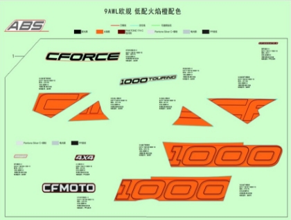 Bild för kategori Dekal (Lava Orange)