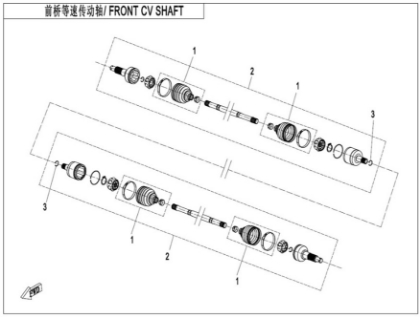 Bild för kategori Främre Drivaxel
