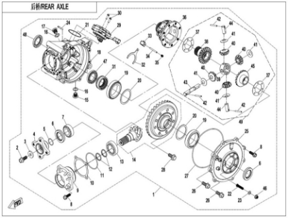 Bild för kategori Bakaxel (på Cammand)