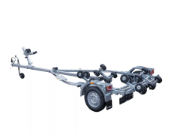 Bild på Tiki Trailer BX750-LW PRO multirullar Obromsad 80km/h